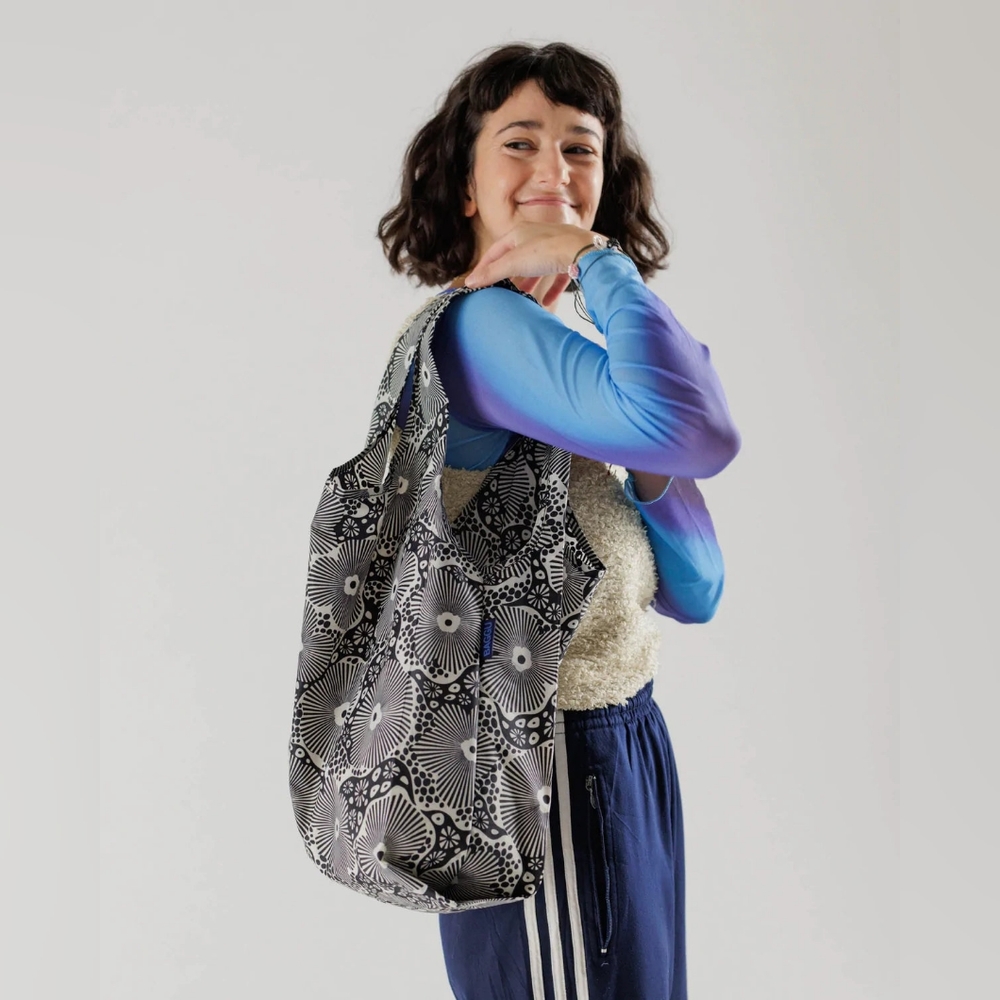 Baggu Standard Woodblock Floral bag